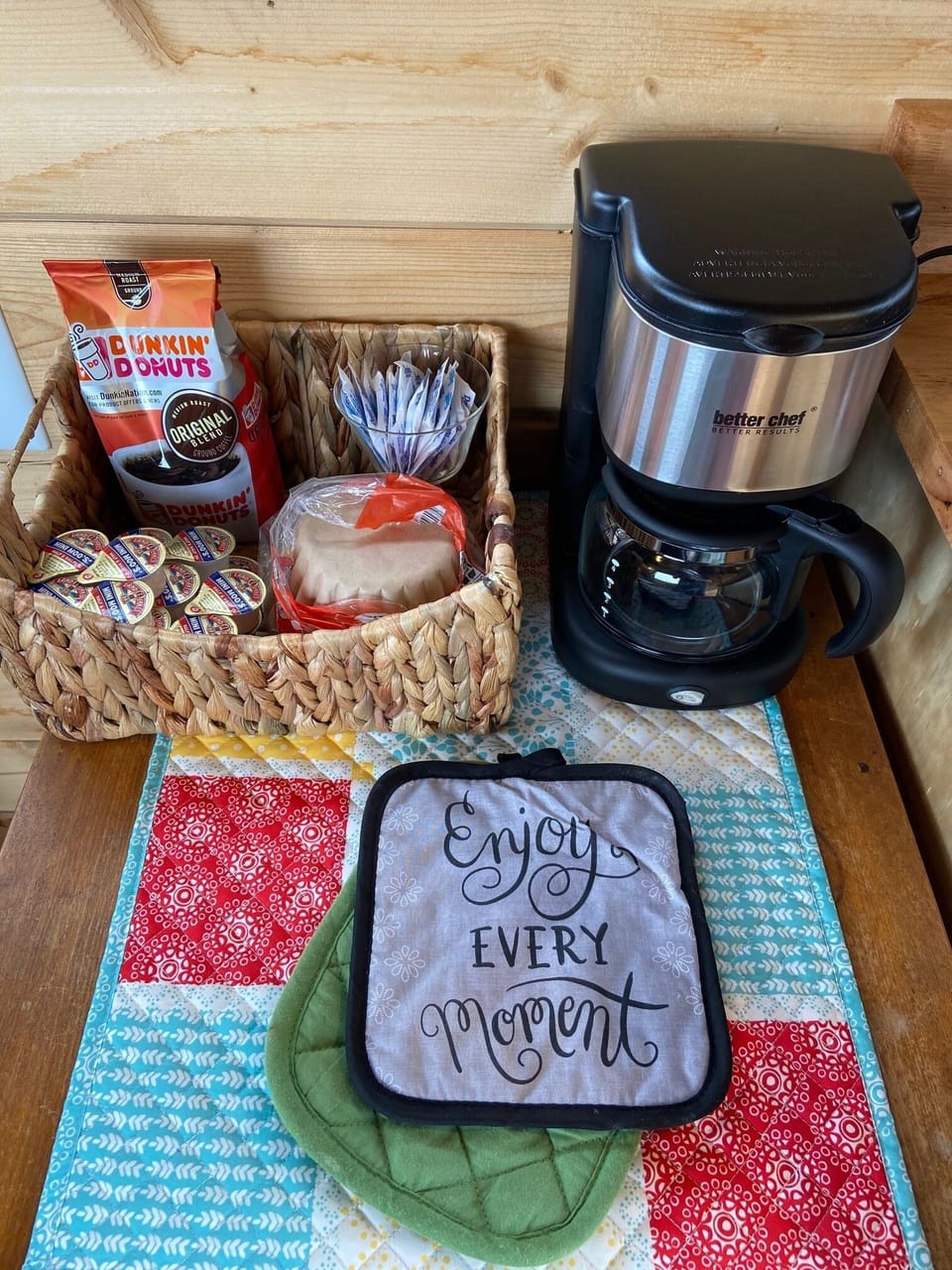 Coffee station to start your day off right!