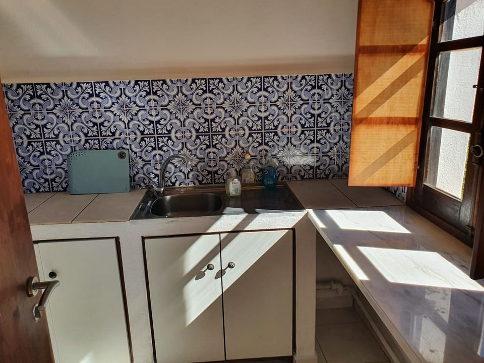 Pool house kitchenette