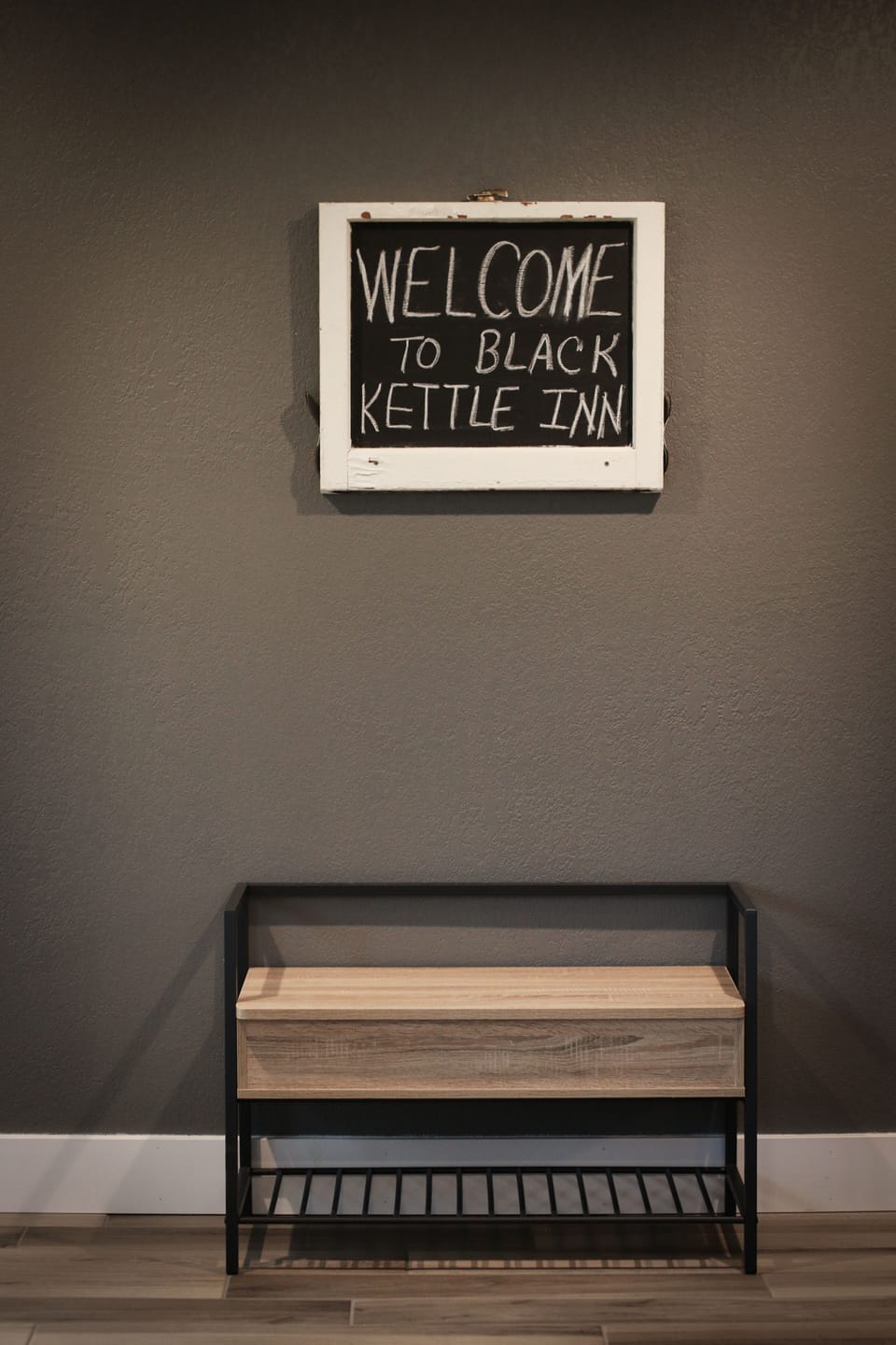 Main level entry way