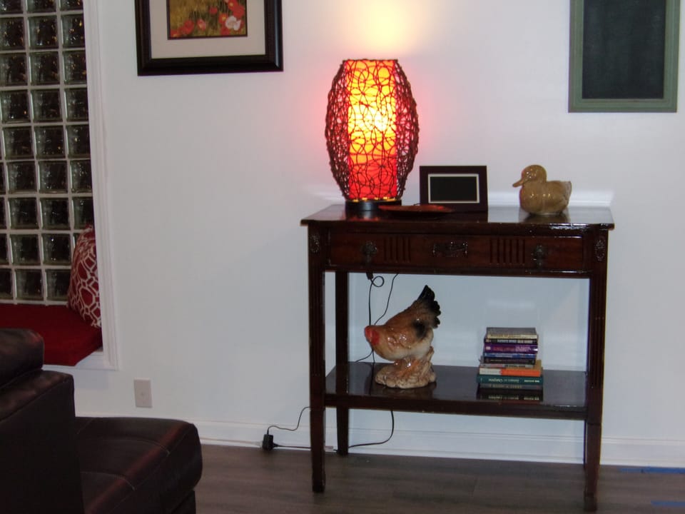 Entry into the living room.