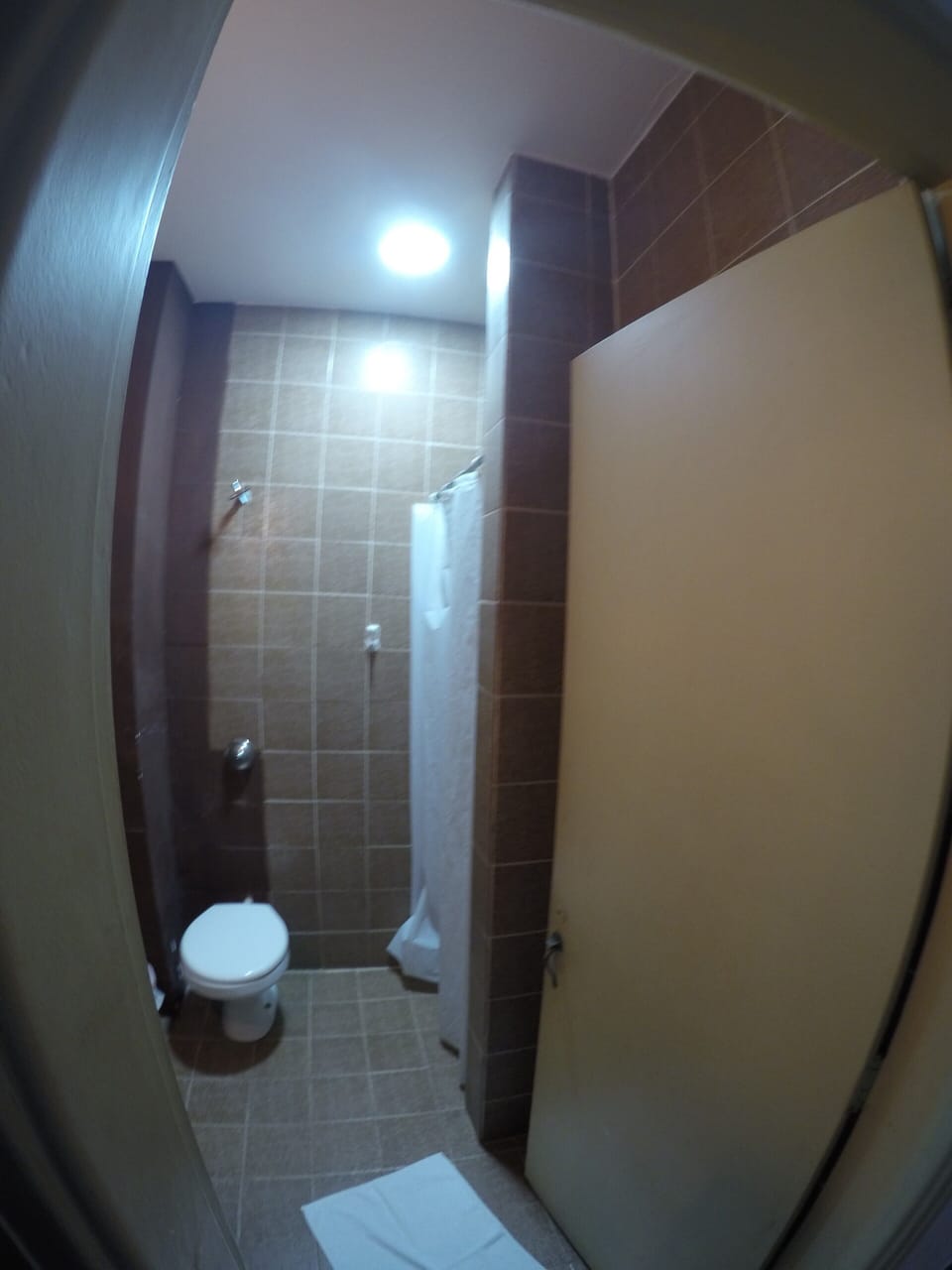 Shower, towels