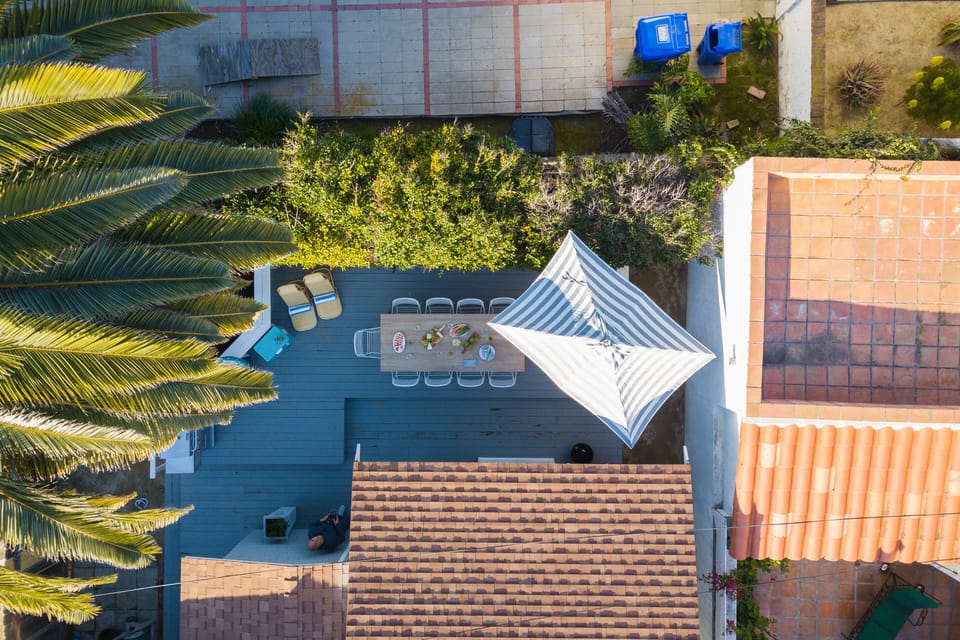 Spacious patio and entertainment area in the heart of San Diego.