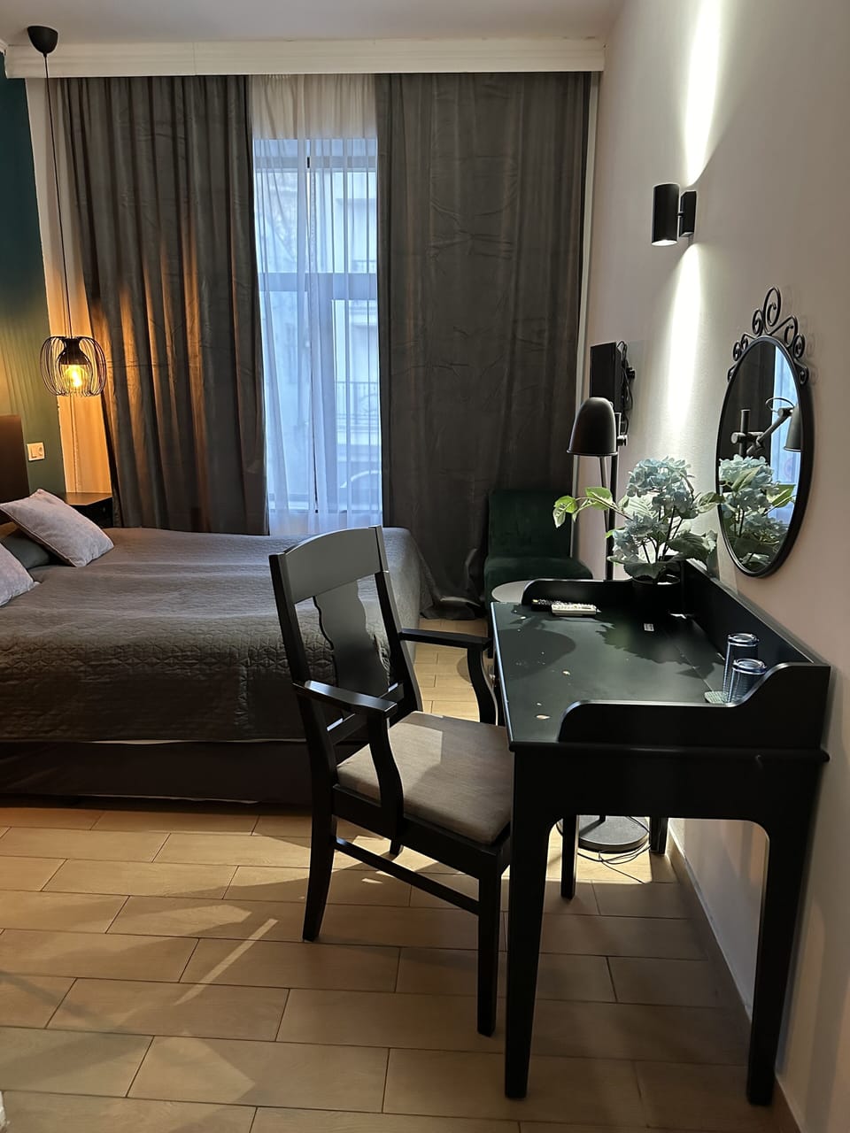 Double Room, City View | Soundproofing, iron/ironing board, free WiFi, bed sheets