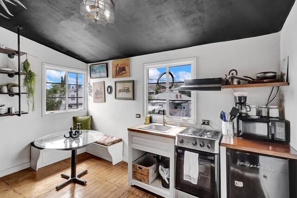 Private kitchen on the property