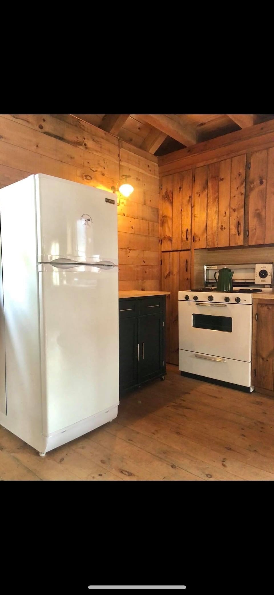 Propane refrigerator and stove