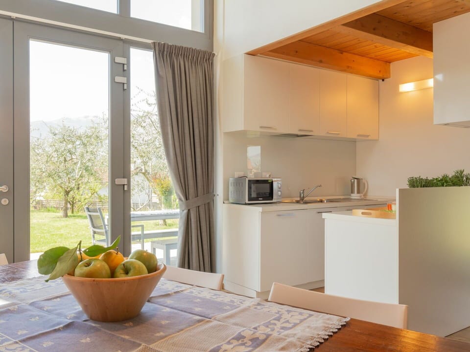 Countertop, Cabinetry, Furniture, Property, Kitchen, Plant, Table, Wood, Interior Design, Lighting