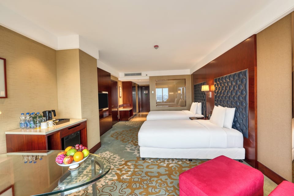 Premium Twin Room, 2 Twin Beds, City View (Bath Shower Combination) | Premium bedding, minibar, in-room safe, desk
