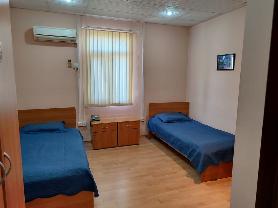 Hypo-allergenic bedding available, desk, laptop workspace, soundproofing