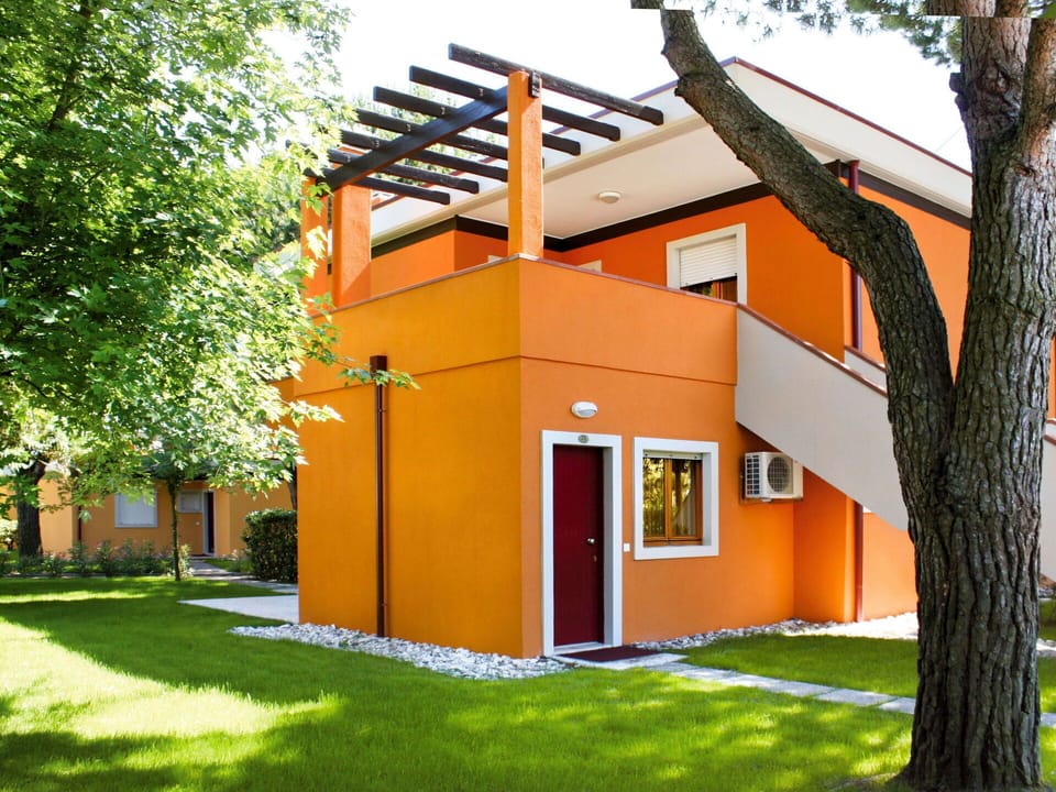 Property, House, Home, Building, Residential Area, Orange, Architecture, Real Estate, Facade, Yellow