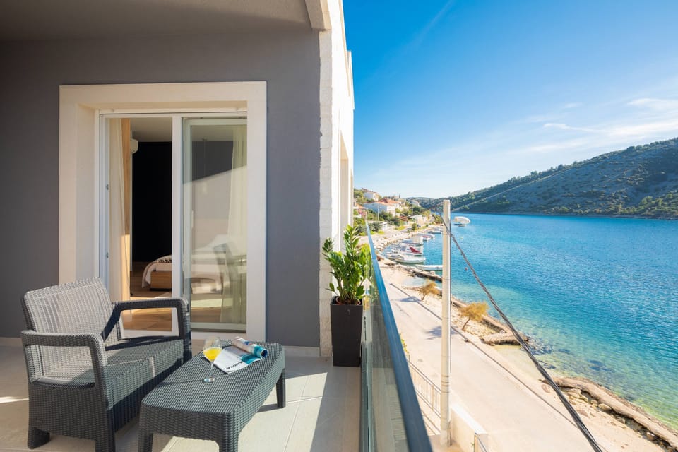 Villa, Beachfront | Balcony