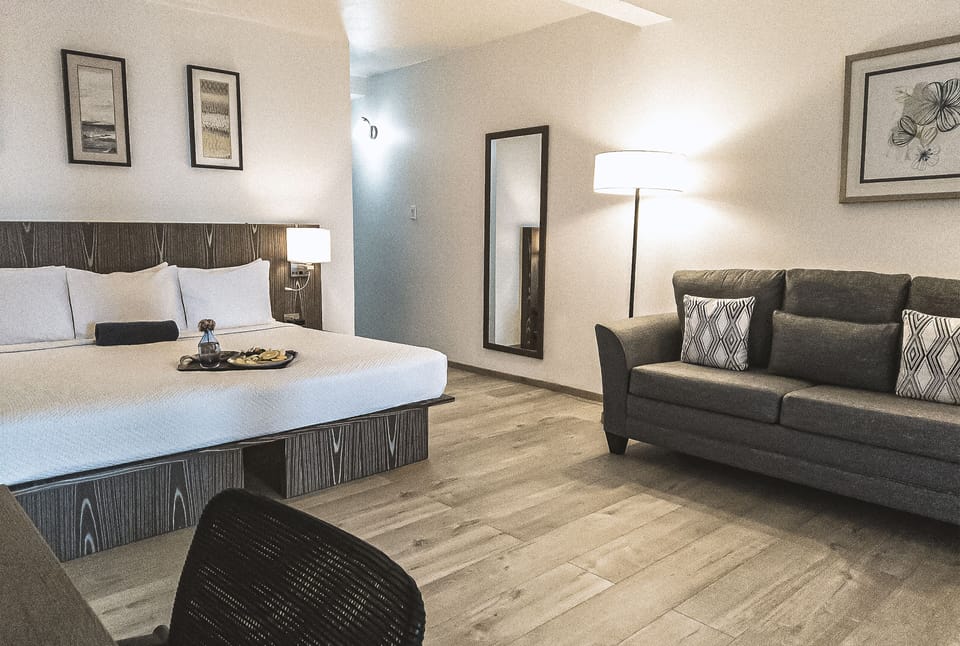 Premium Room, Non Smoking, Ocean View | Premium bedding, in-room safe, blackout drapes, iron/ironing board