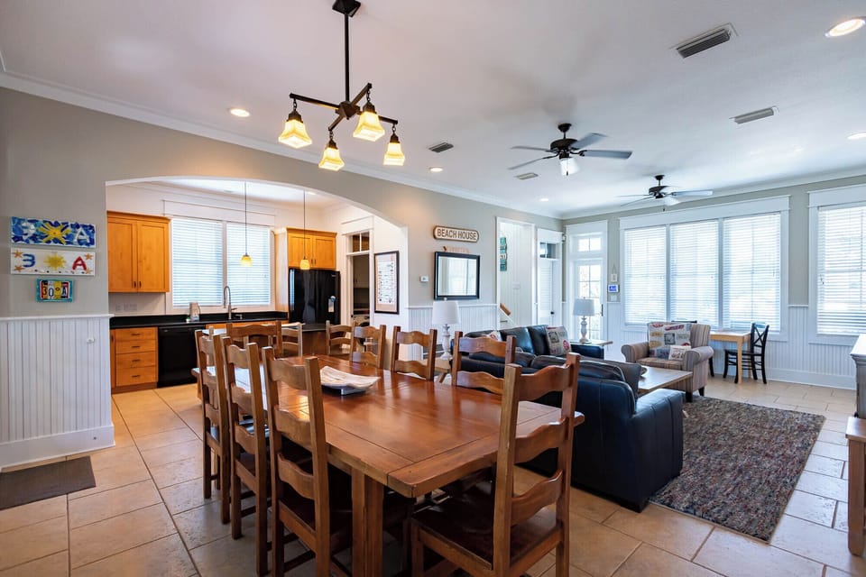 Dining, Kitchen, LR, Laundry