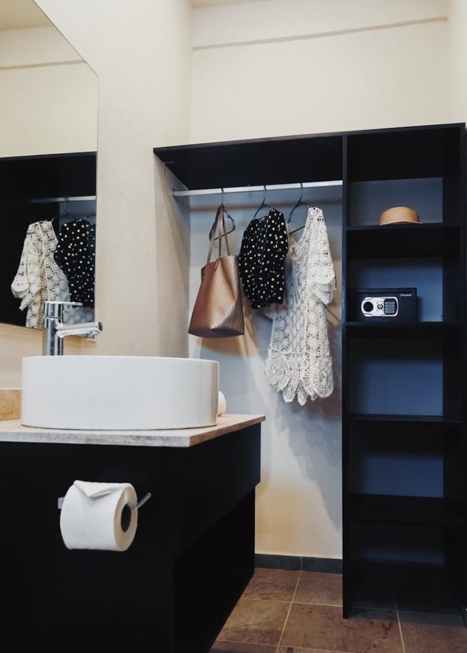 Get ready for your day in the lovely bathroom and spacious closet.