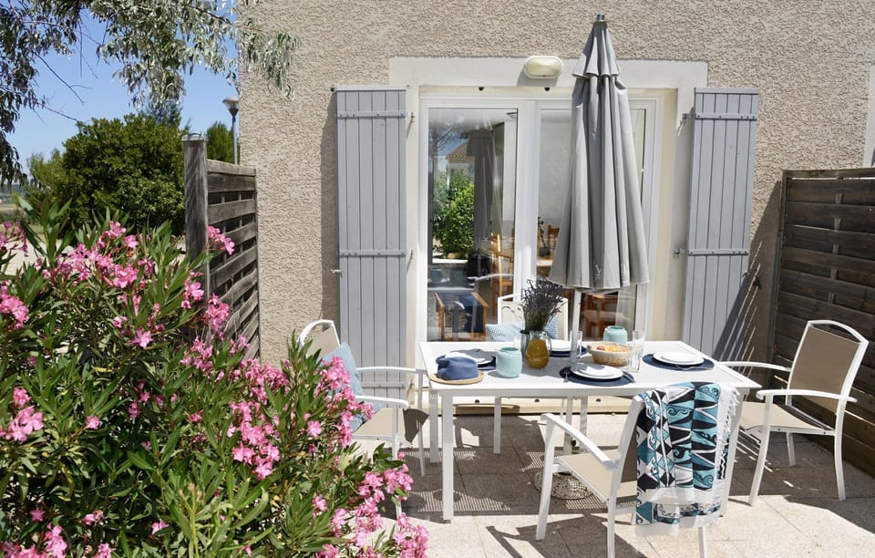 Sit on your balcony or terrace and relax!