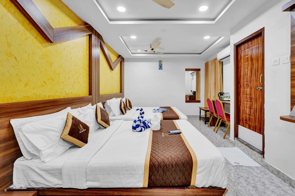 Superior Quadruple Room | Premium bedding, memory foam beds, in-room safe, individually decorated