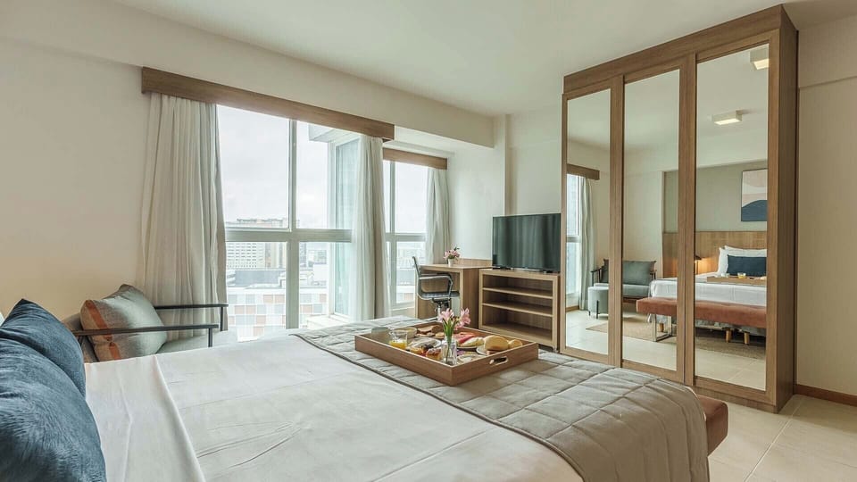 Deluxe Double Room | In-room safe, desk, blackout drapes, iron/ironing board