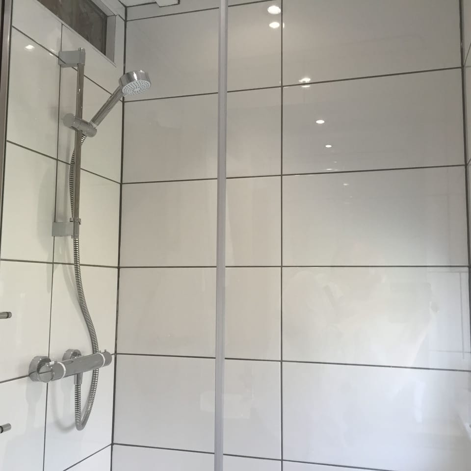 Economy Double Room (Room 2) | Bathroom shower