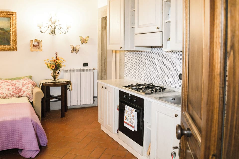 Deluxe Apartment, Garden View | Private kitchenette | Fridge, stovetop, cookware/dishes/utensils