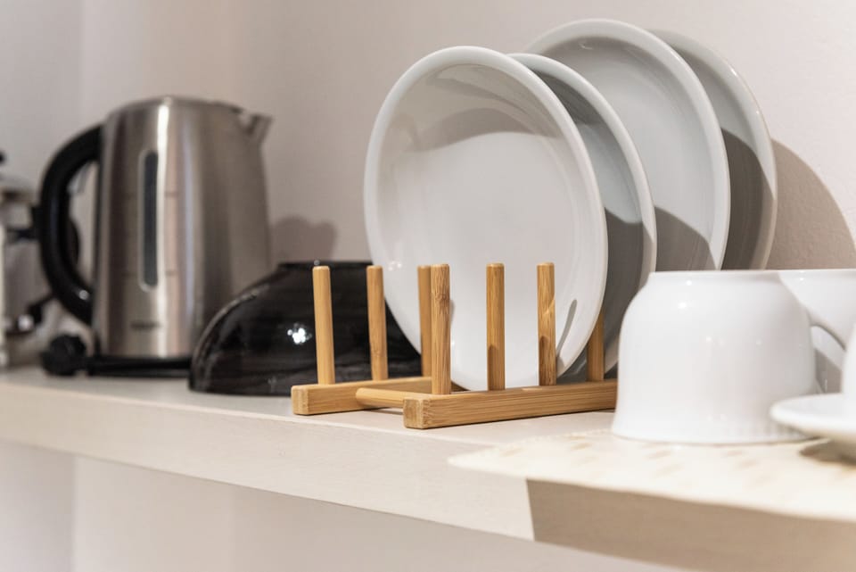 Superior Double Room | Private kitchen | Fridge, coffee/tea maker