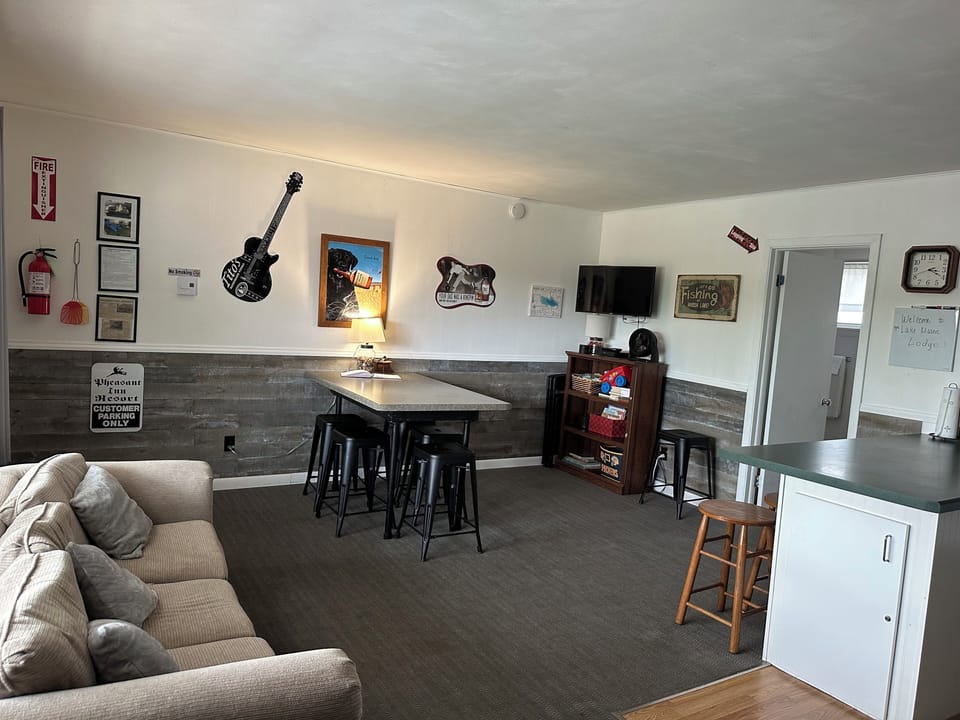 Kitchen/Lounge area is on the 2nd floor