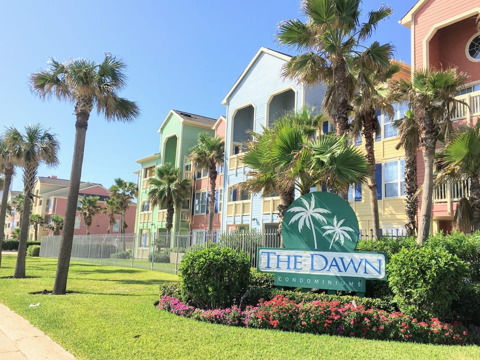 The Dawn Condominiums 7000 Seawall Blvd, Galveston, TX Close to all attractions.