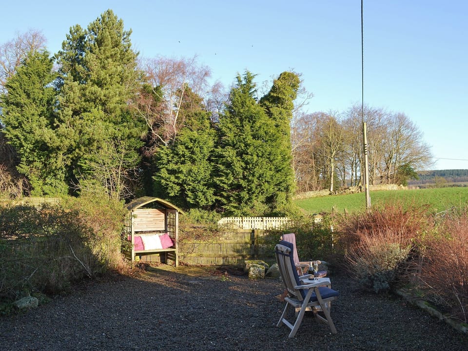 Outdoor area | Hetton Byre, near Chatton, Alnwick