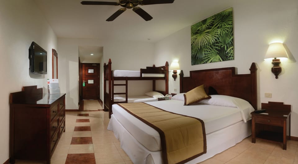 Minibar, in-room safe, blackout drapes, free WiFi