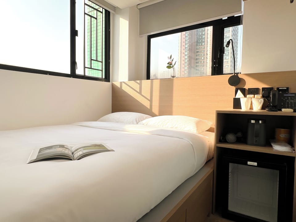 Desk, blackout drapes, free WiFi, bed sheets