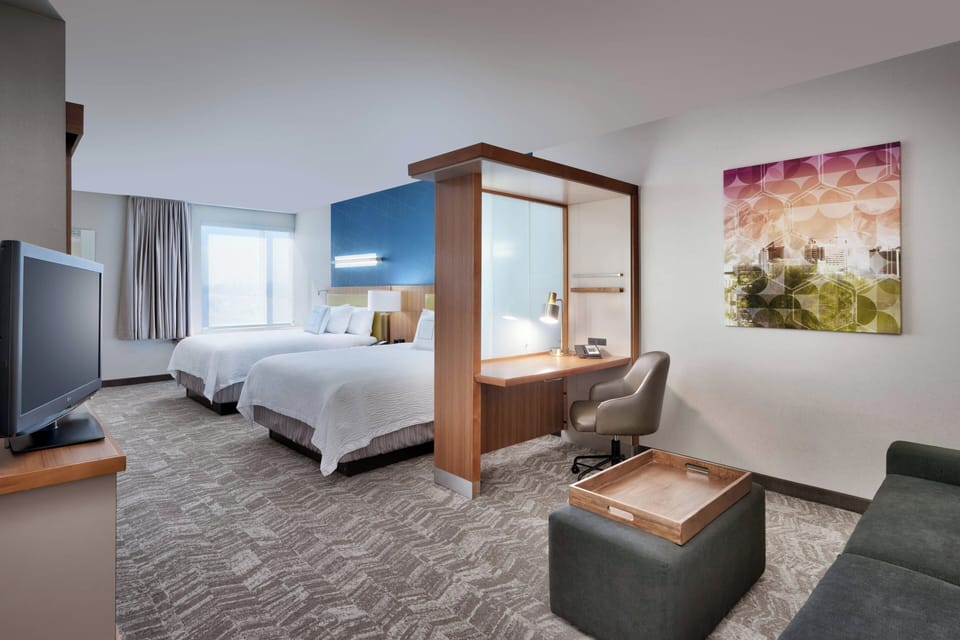 In-room safe, desk, laptop workspace, iron/ironing board