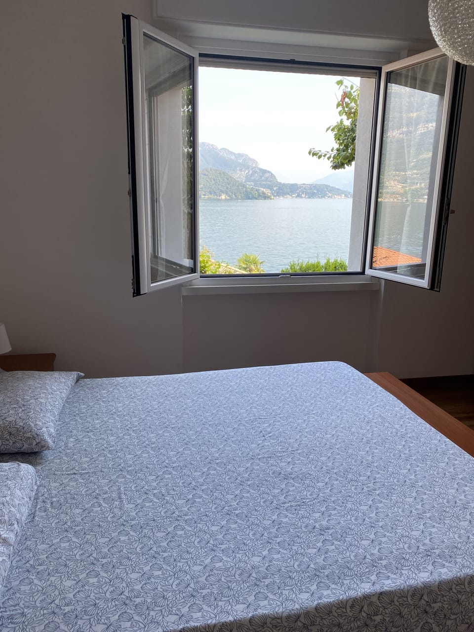 Double Room, Lake View | Down comforters, laptop workspace, blackout drapes, iron/ironing board