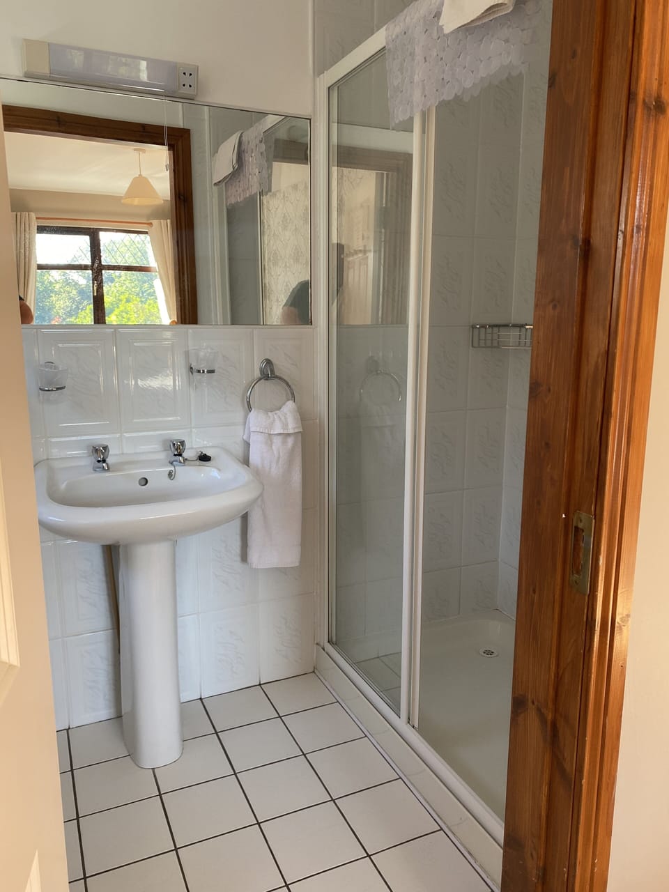 Classic Double Room, Ensuite (Shower) | Bathroom | Shower, hair dryer, towels, soap