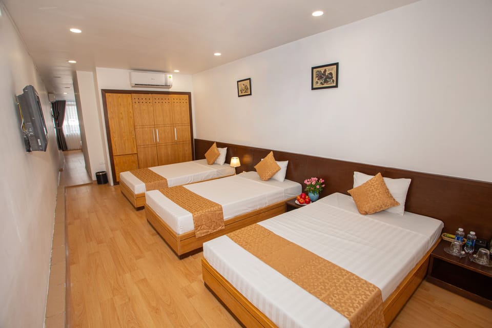 Executive Shared Dormitory | Minibar, in-room safe, desk, laptop workspace