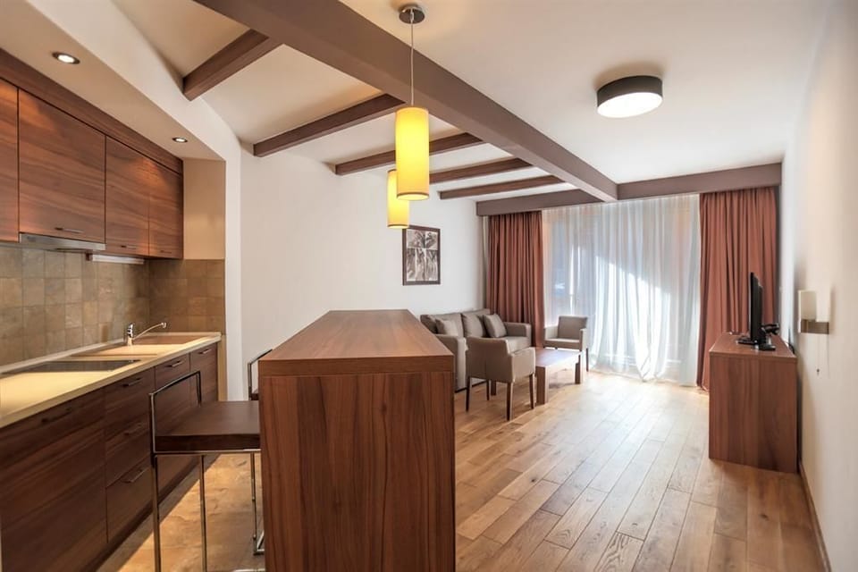 Standard Apartment | Minibar, in-room safe, desk, soundproofing