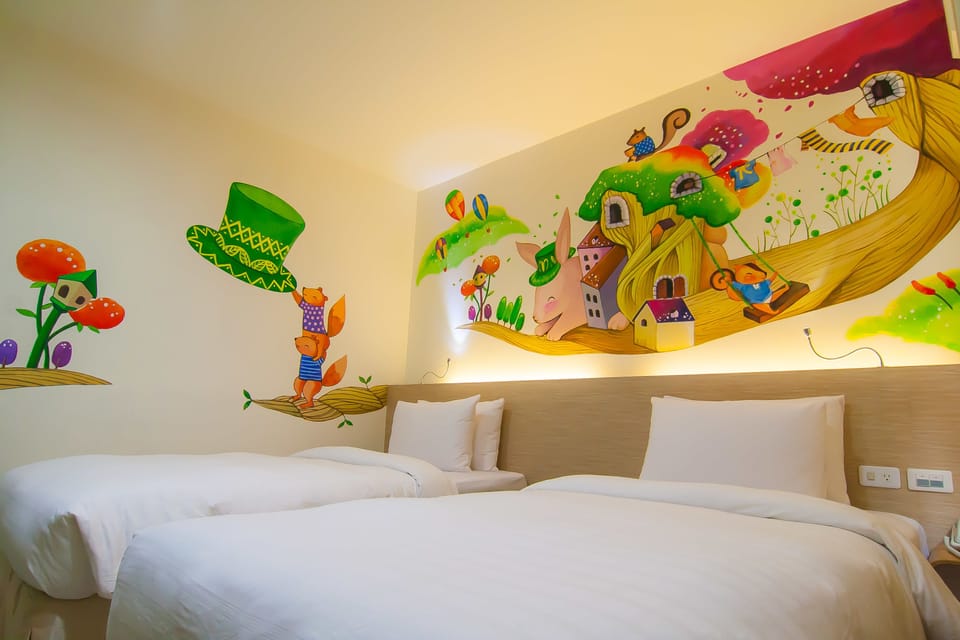 Deluxe Twin Room, 2 Twin Beds (with bathtub) | Children's theme room