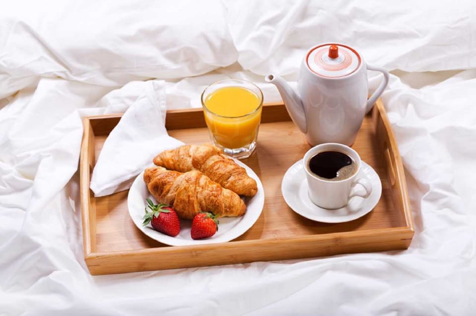 Daily buffet breakfast for a fee