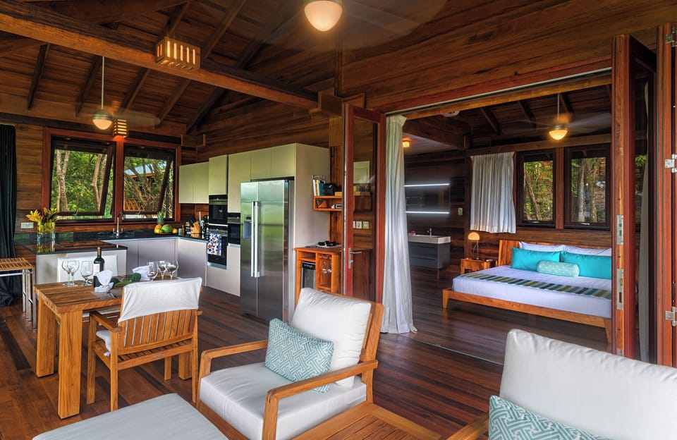 Ylang Ylang One-Bedroom Villas | Private kitchen | Fridge, microwave, espresso maker, coffee/tea maker