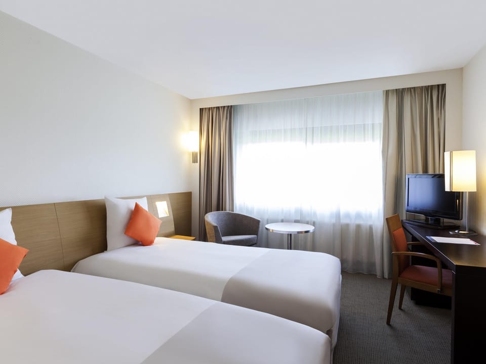 Superior Twin Room, Multiple Beds | Premium bedding, minibar, in-room safe, desk