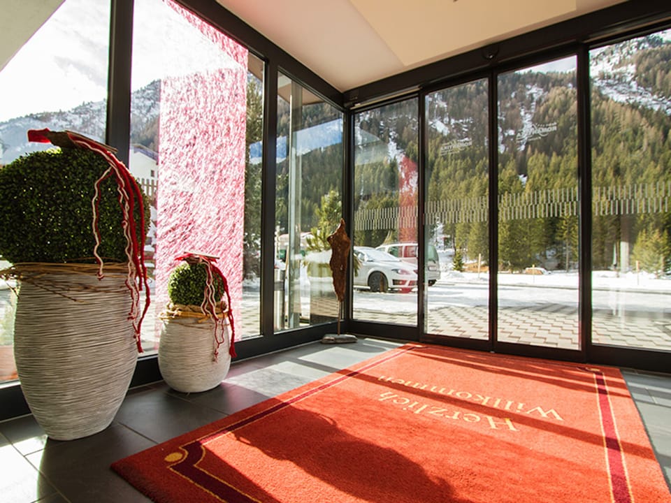 Interior entrance