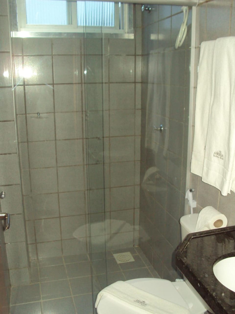 Shower, hair dryer (on request), towels