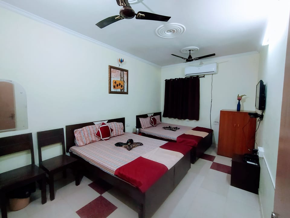 Family Room (Four Bed) Non AC | Down comforters, in-room safe, individually furnished
