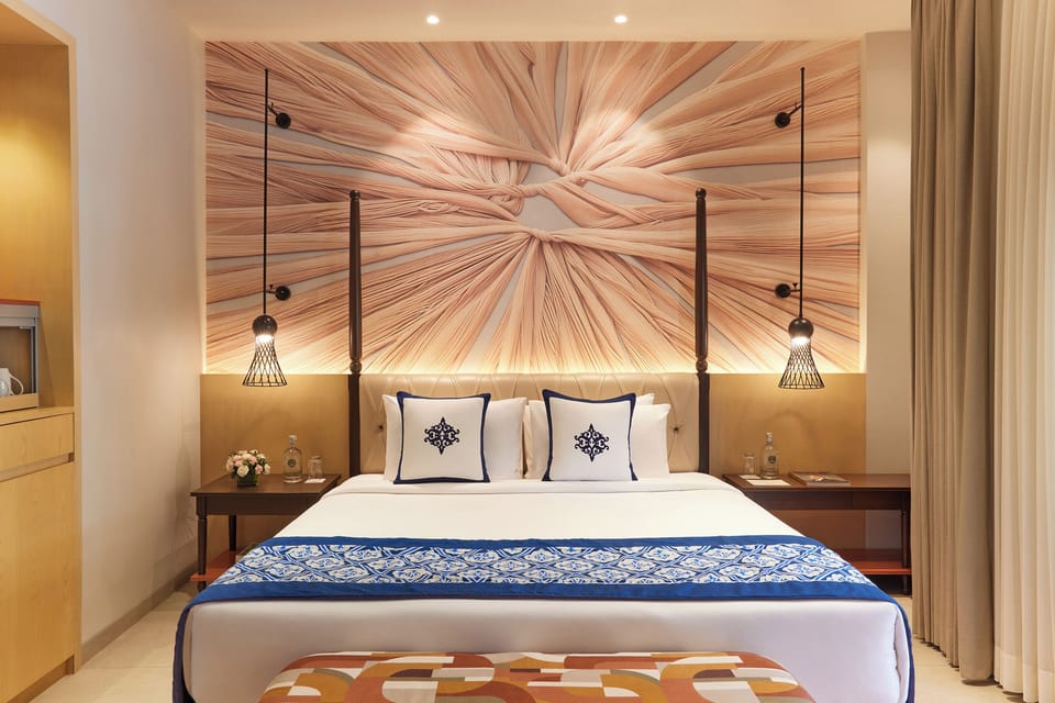 Pillowtop beds, minibar, in-room safe, individually decorated