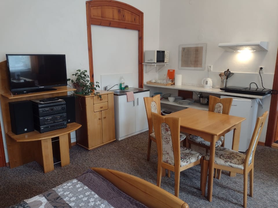 Double Room (Marta) | Private kitchenette | Fridge, microwave, freezer