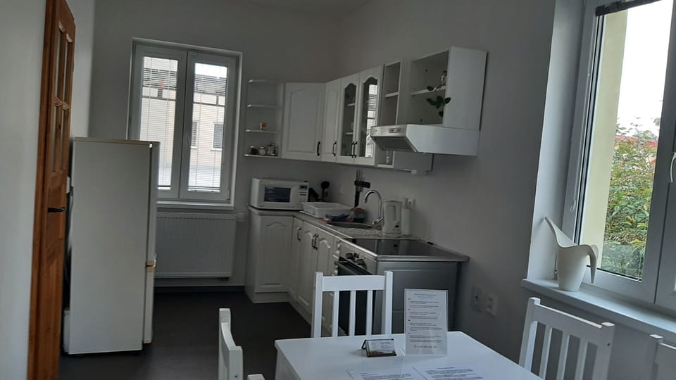 Deluxe Quadruple Room | Private kitchenette | Fridge, microwave, freezer