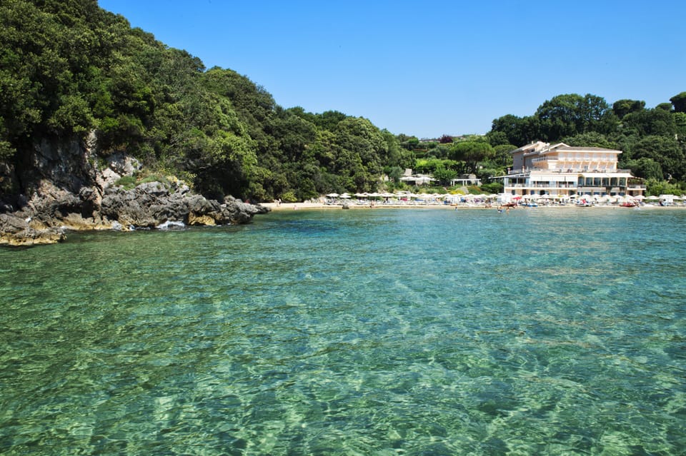 Private beach, sun loungers, beach umbrellas, snorkeling
