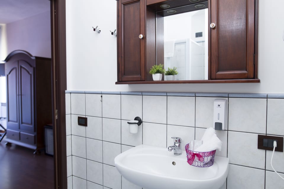 Classic Room, 1 Queen Bed, Ensuite, Garden View | Bathroom | Shower, free toiletries, hair dryer, bidet
