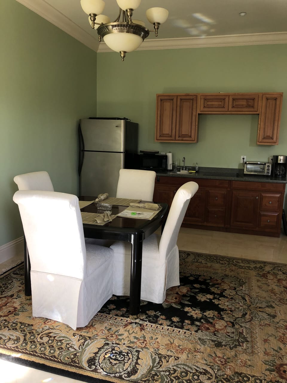 Dining area