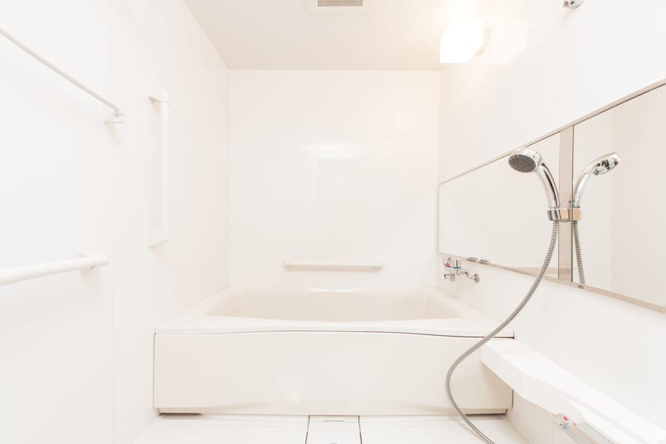 Free toiletries, hair dryer, slippers, electronic bidet