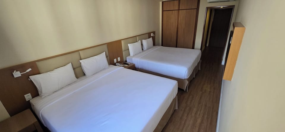 Deluxe Room, 2 Double Beds | Minibar, in-room safe, blackout drapes, WiFi (free)