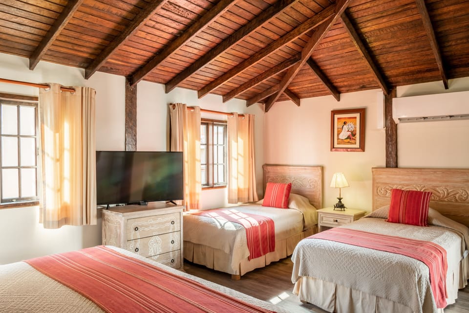 Triple Senorial Room | Premium bedding, in-room safe, desk, WiFi (free)