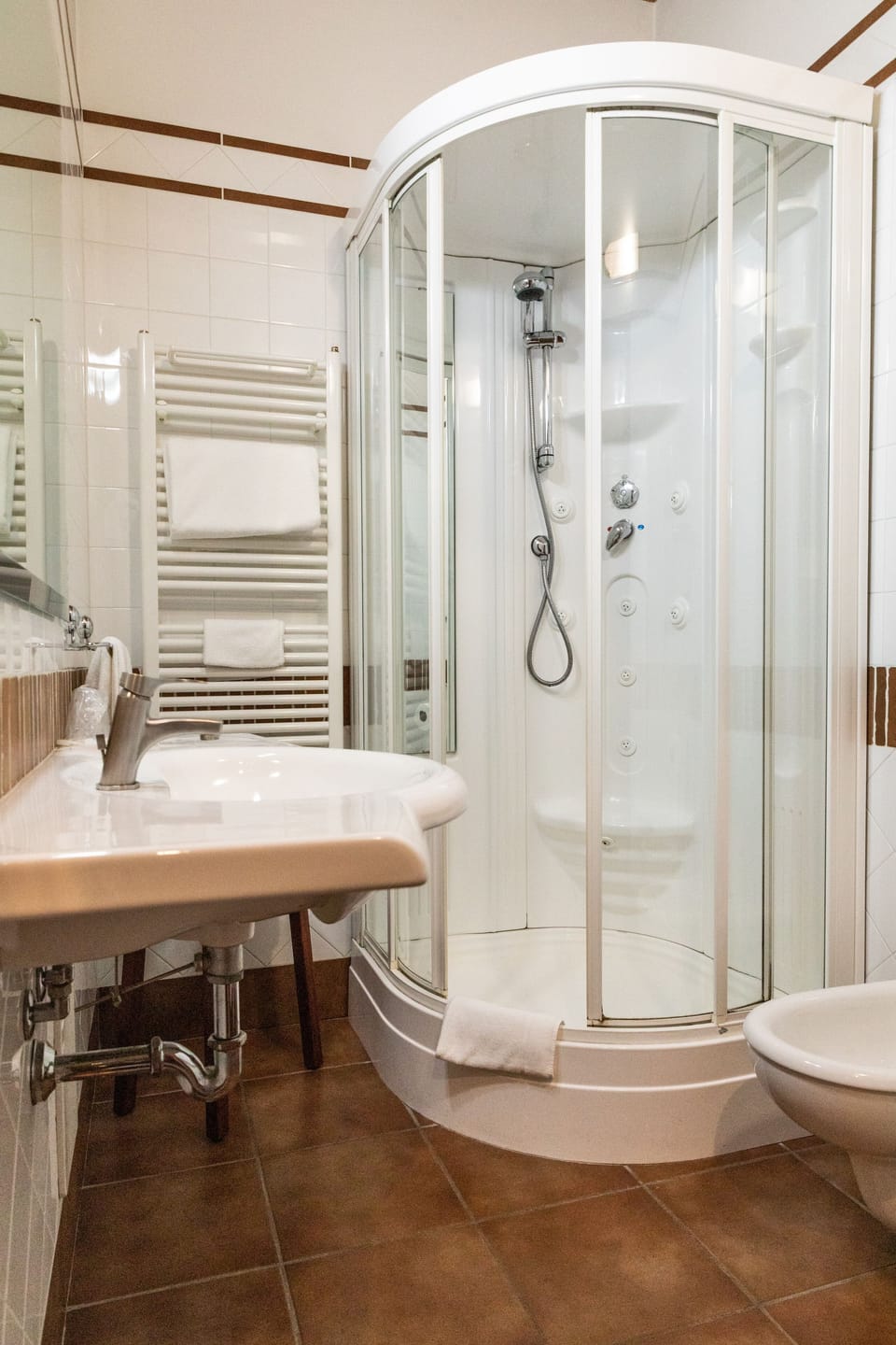 Double Room, Private Bathroom | Bathroom | Designer toiletries, hair dryer, bidet, towels